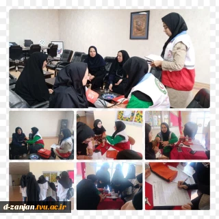 برگزاری ایستگاه سلامت برای دانشجویان وکارکنان