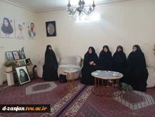 دیدار و تجلیل از خانواده شهیده رقیه شیری و دختر خردسالش از شهدای غیر نظامی جنگ رمضان