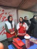 برپایی غرفه‌های آموزشی، فرهنگی و خدماتی توسط کانون هلال احمر آموزشکده دختران قائم(عج)  دانشگاه ملی مهارت استان زنجان 2