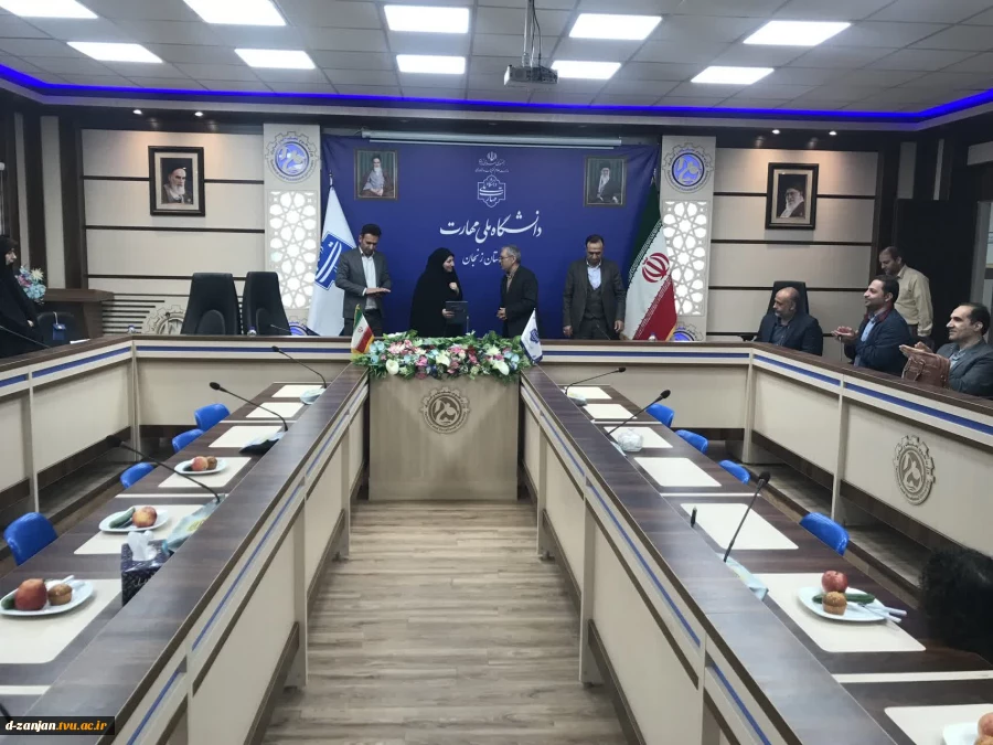 معارفه سرپرست  آموزشکده دختران قائم (عج) استان زنجان 2
